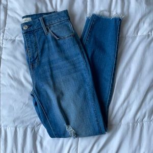 mid/high rise jeans